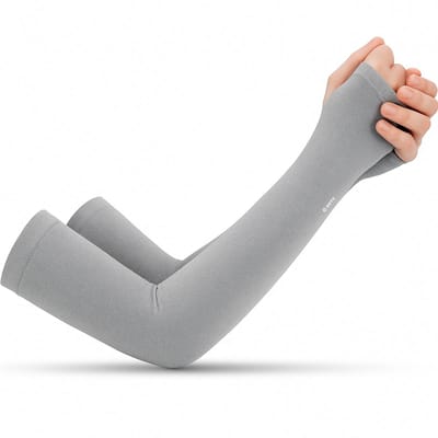 BOTC Arm Sleeve - Compressie Arm Mouwen - UV - Zonbescherming - werende mouwen - Grijs