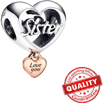 Breloque Clochette en Forme de Cœur en Cuivre Véritable Or Rose Convient Pour Bracelet Authentique Style Infini Pendentif Cœur Maman Pour Création de Bijoux Filles black
