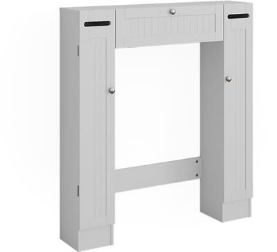 Vicco Bianco Toiletkast – 89 x 99 cm Toiletpapierdispenser links en rechts Wit