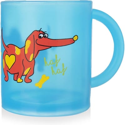 Kinderbeker Hond 260 ml - Drinkbeker - Kinder Beker - Mok voor Kinderen - Kindermok
