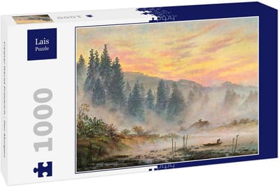 Legpuzzel 1000 - Kunstpuzzel - Ontspanning thuis - Gedetailleerd kunstwerk - 573 gram - Meerkleurig