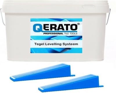 Qerato Levelling Keggen 250 Stuks In Emmer - Herbruikbaar