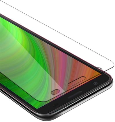 Cadorabo Screenprotector geschikt voor ZTE Blade A3 2020 - Pantser film Beschermende film in KRISTALHELDER Geharde (Tempered) display beschermglas in 9H hardheid met 3D Touch