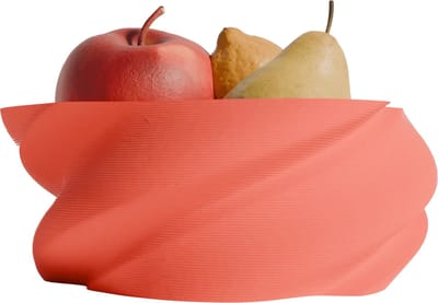 Fiastra® Macerata - fruitschaal - rood - 35 cm