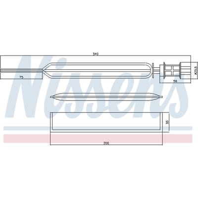 Droger, airconditioningsysteem NISSENS 95469