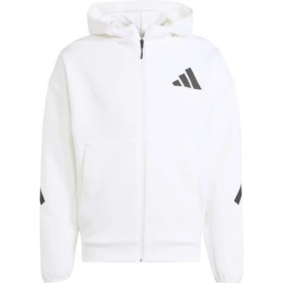adidas Sportswear New adidas Z.N.E. Trainingsjack met Capuchon - Heren - Wit