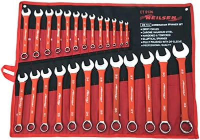 25-delige Combinatiesleutel Set 6-32 mm voor professioneel gebruik