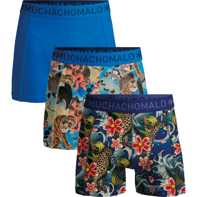 Muchachomalo Jongens Boxershorts – 3 Pack – 95% Katoen – Kinderkleding - Stevig Ondergoed – Jongens Onderbroeken