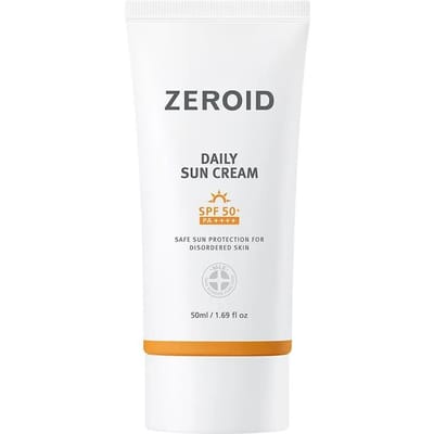 [Zeroid] Dagelijkse Zonnebrandcrème SPF50+ PA++++ Hypoallergeen & Huidbarrière Verzorging 50ml gray