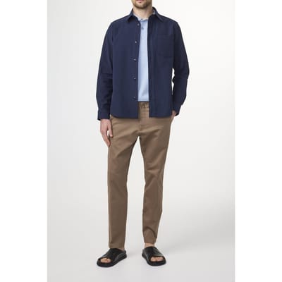 NN.07 Nn07 Theo Chino Brown Regular Fit Trousers Maat: W29L32 | Chino's Outlet | Heren | Bruin