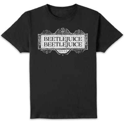 Beetlejuice Logo Unisex T-Shirt - Black - M