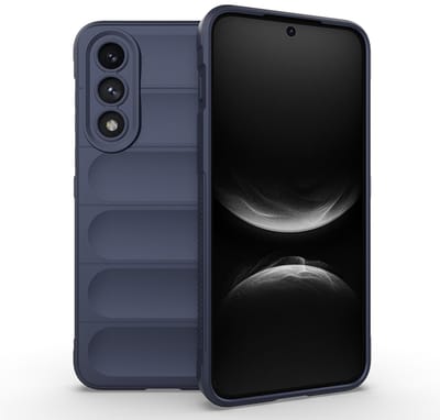 MobyDefend Hoesje - Geschikt voor OnePlus Nord 5 - TPU Gripcase - Blauw