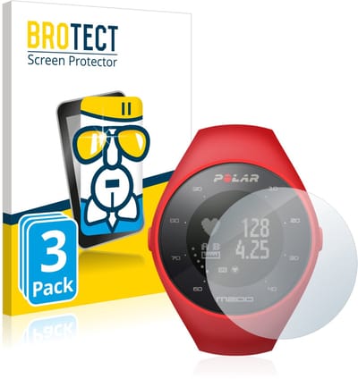 Screenprotector 3 Stuks voor Polar M200 Beschermglas transparant
