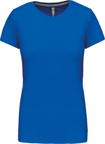 Kariban Dames t-shirt ronde hals korte mouwen K380 - Light Royal Blue - 3XL