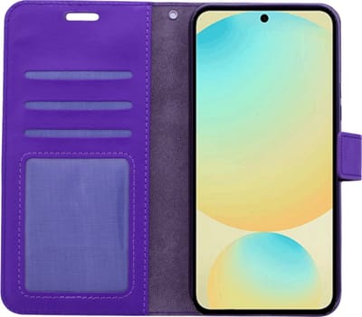 Portemonnee Book Case Hoesje Geschikt voor: Samsung Galaxy A35 - Paars