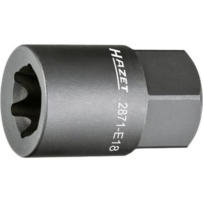 Hazet 2871-E18 Remklauw TORX-hulpstuk