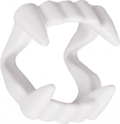 Halloween vampier tanden - Nep tanden - Gebit - Vampire fangs - Horror - Wit