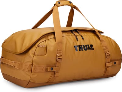 THULE Reistas Rugzak Chasm Recycled Duffel 70L Golden Mosterdgeel