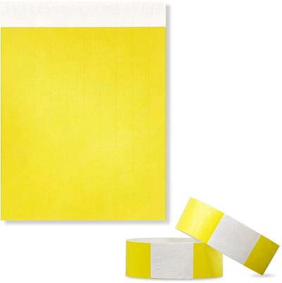 Inovra- Inlaatbanden 100 stuks - Waterdichte DuPont Armbanden - Toegangsbanden - Feestbanden - Ademend en Slijtvast - 19 x 255 mm