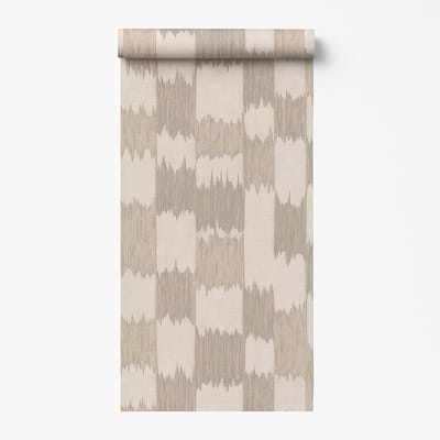 Dutch Wallcoverings - Vliesbehang - Renaissance - Textured Loom Beige - RE521033