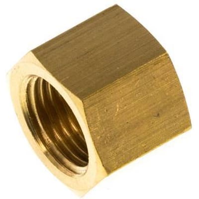 G 1/8'' Messing Afsluitkap 16 Bar [5 Stuks]