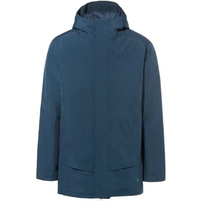 VAUDE Men's Rosemoor Padded Parka, Jas, Regenjas, outdoorJas, Regenjas, met kap, Hardshell Jas, Regenjas, waterdicht, Heren, Outdoorjas
