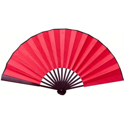 10 Inch Opvouwbare Waaier Hand Zijde Doek DIY Chinese Opvouwbare Waaier Houten Bamboe Oudheid Opvouwbare Waaier DIY Kalligrafie Schilderen 1pc