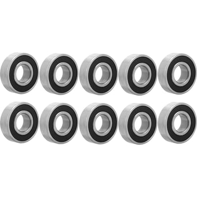 10 stuks 62022rs 15x35x11mm Dubbelzijdig Rubber Afgedichte Diepgroef Stalen Kogellagers