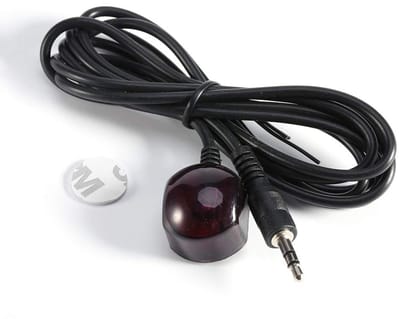 Dailygoody - IR Infrarood Afstandsbediening Verlengkabel - 3,5 mm Stekker - Plug and Play - 1,5 Meter - Geschikt voor AV-apparatuur - Hoogwaardig