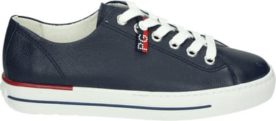 Paul Green - 4760 - Lage sneakersDames sneakers - Kleur: Blauw - Maat: 40