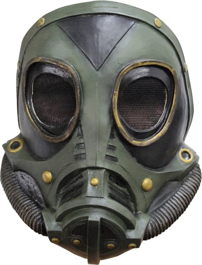 Partychimp Gasmasker Gezichts Masker Halloween Masker voor bij Halloween Kostuum Volwassenen - Latex - One-size