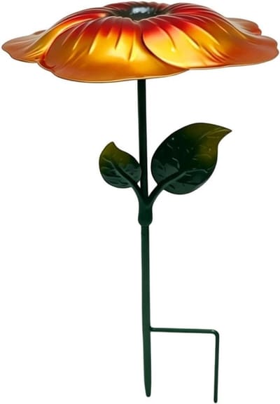 Plantenbescherming buiten - Decoratieve steker - Planten beschermen - Weerbestendig metaal - 24x42 cm - Zwart