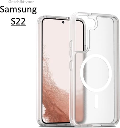 Brosendaal Hoesje - Geschikt voor Samsung Galaxy S22 – Transparant – Telefoonhoesje – Ondersteunt Draadloos Opladen – Ultradun en maximale Valbescherming
