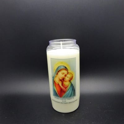 Noveenkaars Heilige Vrouw 017 - 6 dagen brander (5 stuks)