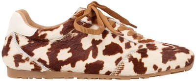 DWRS - SAVA cow hair on sneakers beige