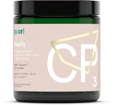 Puori - CP3 - Beauty - Collageen & Hyaluronzuur - Zuivere formule - Lemon - 185,1 gram