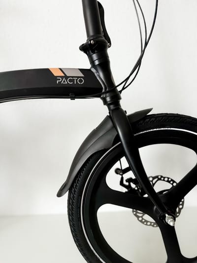 Pacto Spatbord Set 20 inch Spatbordenset Spatbordset Vouwfiets Plooifiets Zwart