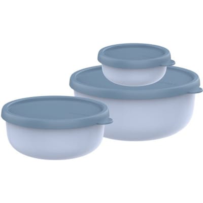 Mepal Sale - Outlet -  Set bewaardoos Lumina 3-delig (250 + 750 + 1500 ml) - Nordic blue