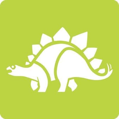 Sjablonen voor kinderen - Dinosaurus