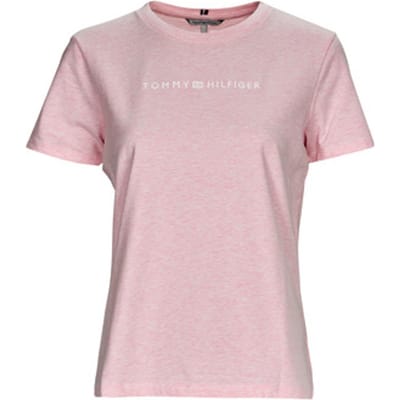 Tommy Hilfiger  T-shirt Korte Mouw REG FROSTED CORP LOGO C-NK SS