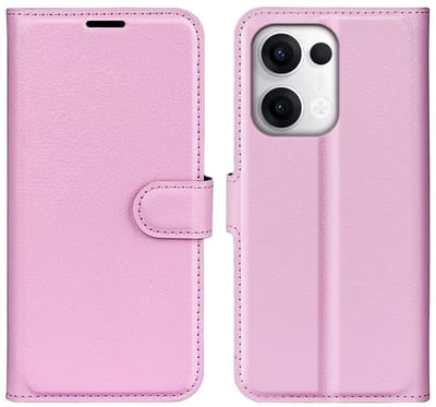 Coverup Hoesje - Geschikt voor OPPO Reno13 Pro 5G Hoesje - Coverup Book Case - Roze