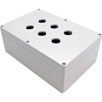 Hammond Electronics 1554MPB6A Universele behuizing 240 x 160 x 90 Polycarbonaat Grijs 1 stuk(s)