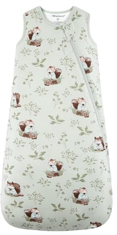 Baby Sleepsack 2,5 TOG - 100% Biologisch Bamboekatoen - Superzacht en Warm - Geschikt voor 0-6 Maanden
