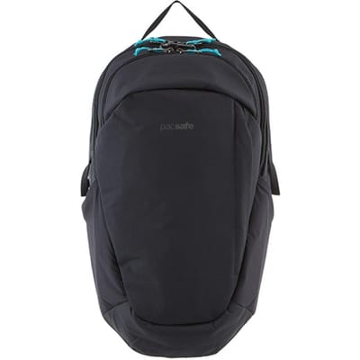 Pacsafe Eco ECONYL® Backpack - 25 L - Rugzak - RFID-blokkerend - Anti-diefstal - Beveiligde Reistas - Geschikt voor 16-inch laptop - Black