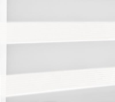 Day + Night Paneelgordijn, schuifgordijn, gordijn met dubbele rolgordijnlook, innovatieve technologie, grijs, 60 x 245 cm, 1 stuk
