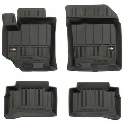 Frogum No.77 - Automatmatten - Geschikt voor Suzuki Vitara II 2014-2018 - 3D Pasvorm - Hoge Rand 6cm - TPE Rubber