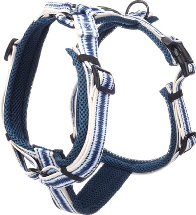 Hond Harnas Y-vorm Gili Island Blauw L 46-80cm 60-86cm 25mm