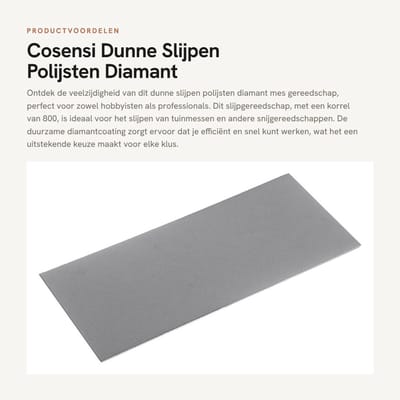 Dailygoods- Slijpsteen Diamant 80-3000 Korrel - Slijpsteen voor Messen - Duurzaam Materiaal - Compact voor Kamperen - Efficiënt Gecoat Materiaal - Slijpblok