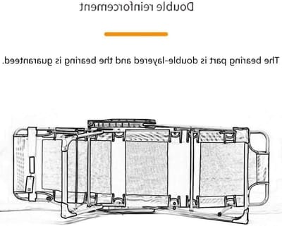 Opvouwbare Ligstoel - Tuinstoel Klapstoel - Ontspannen in de tuin - Ergonomisch U-vormig ontwerp - 200 kg draagvermogen - Grijs