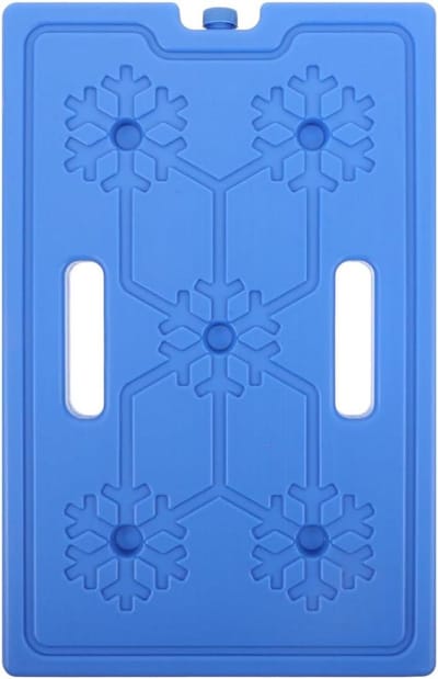 Draagbare koelbox - Koelplaat herbruikbaar - Picknick en kamperen - Lekvrij en voedselveilig - 27 liter - Blauw